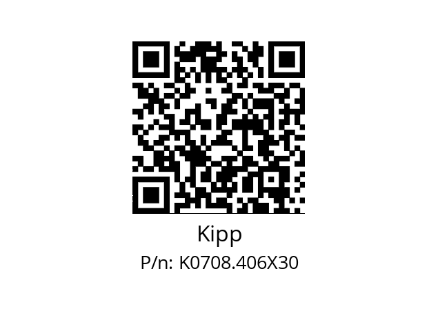   Kipp K0708.406X30