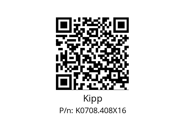   Kipp K0708.408X16