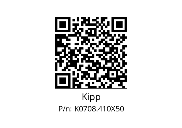   Kipp K0708.410X50