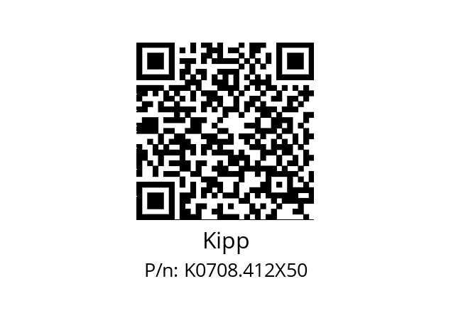   Kipp K0708.412X50