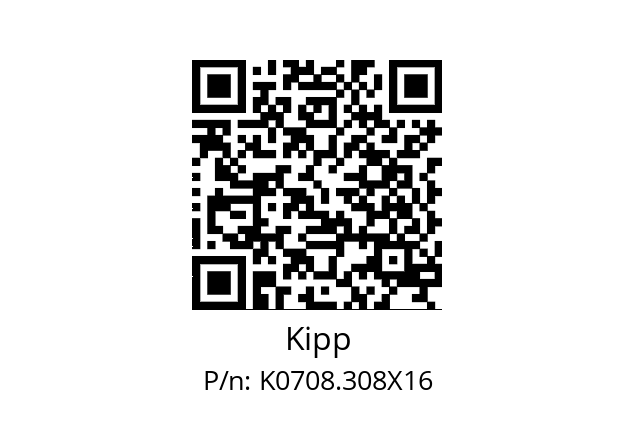   Kipp K0708.308X16