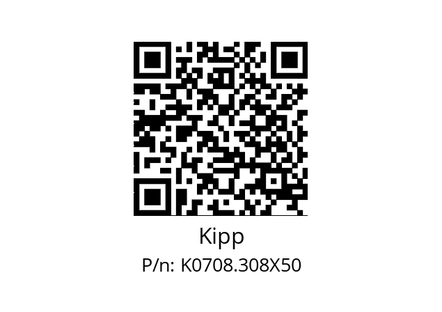   Kipp K0708.308X50