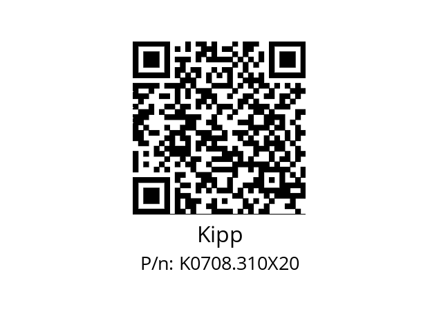   Kipp K0708.310X20