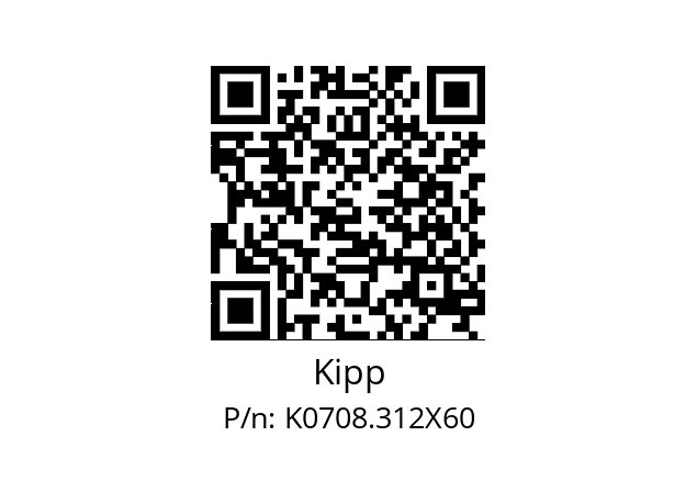   Kipp K0708.312X60