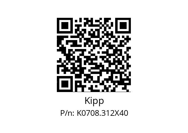   Kipp K0708.312X40