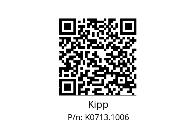   Kipp K0713.1006