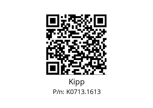   Kipp K0713.1613