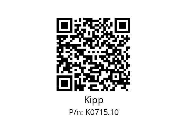   Kipp K0715.10