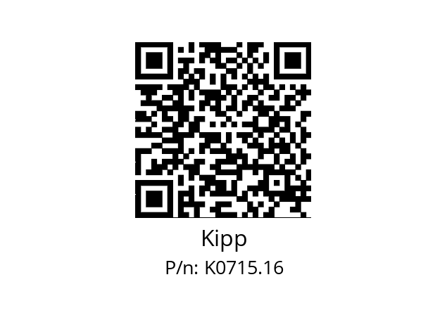   Kipp K0715.16