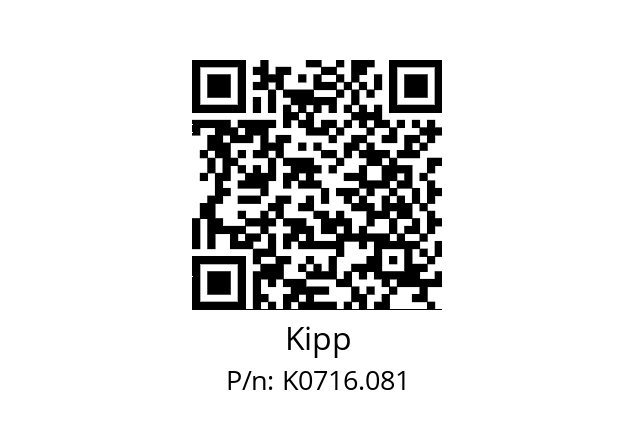   Kipp K0716.081