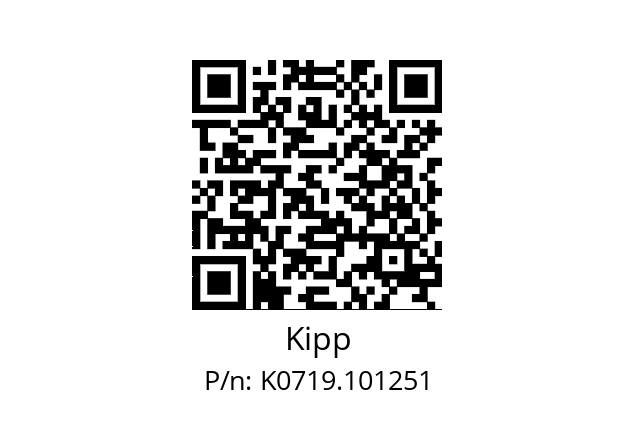   Kipp K0719.101251