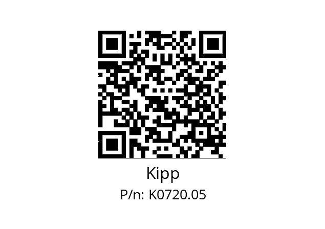   Kipp K0720.05