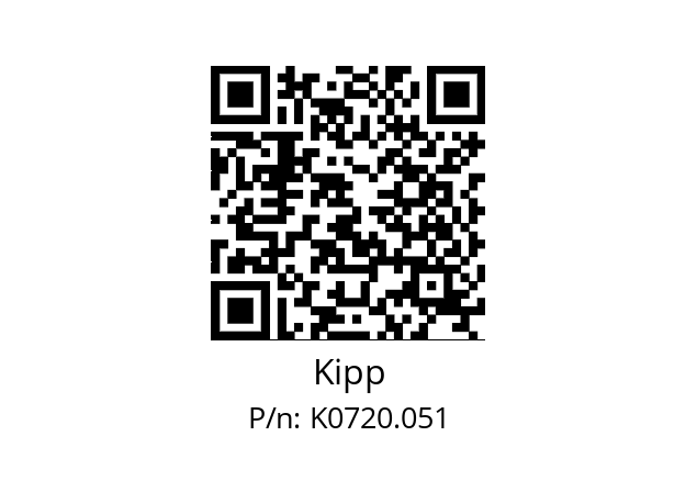   Kipp K0720.051