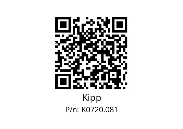   Kipp K0720.081