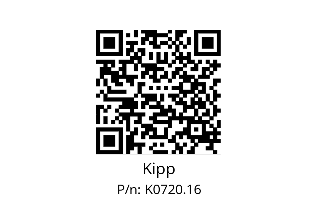   Kipp K0720.16