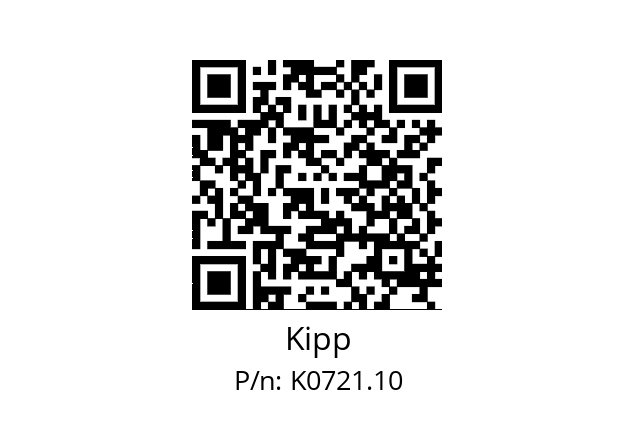   Kipp K0721.10