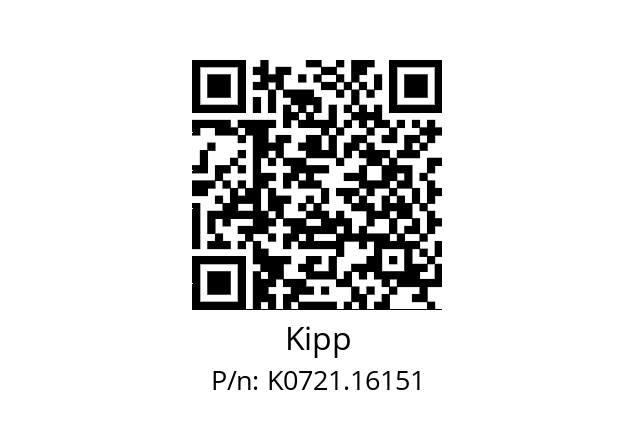   Kipp K0721.16151