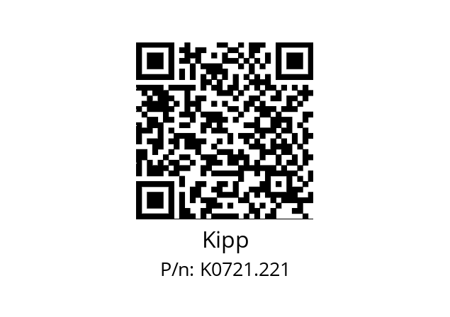   Kipp K0721.221