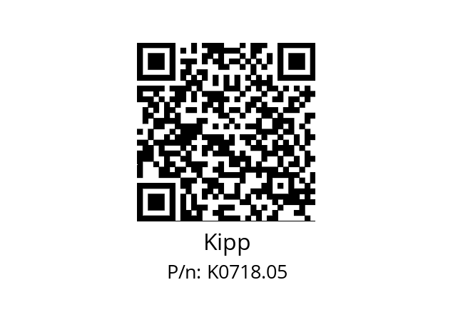   Kipp K0718.05