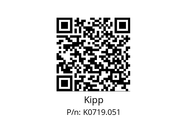   Kipp K0719.051