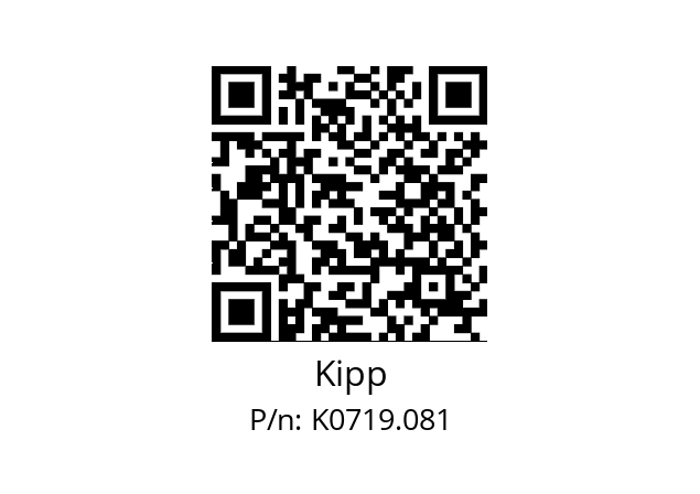   Kipp K0719.081