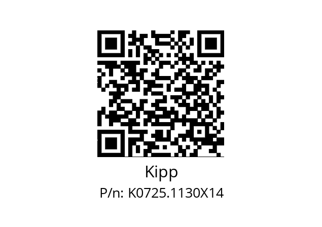   Kipp K0725.1130X14