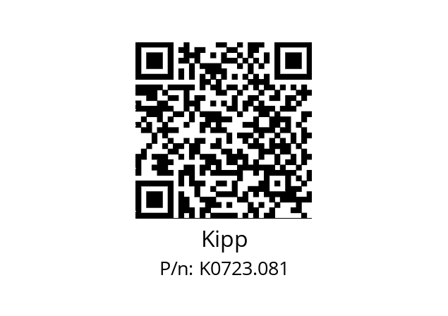   Kipp K0723.081