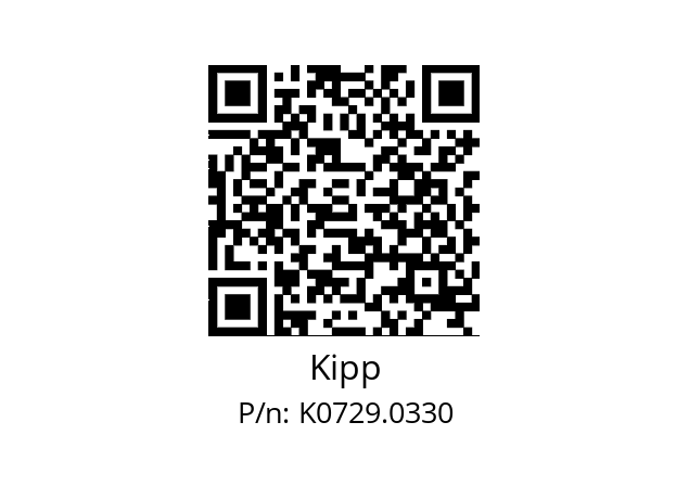   Kipp K0729.0330