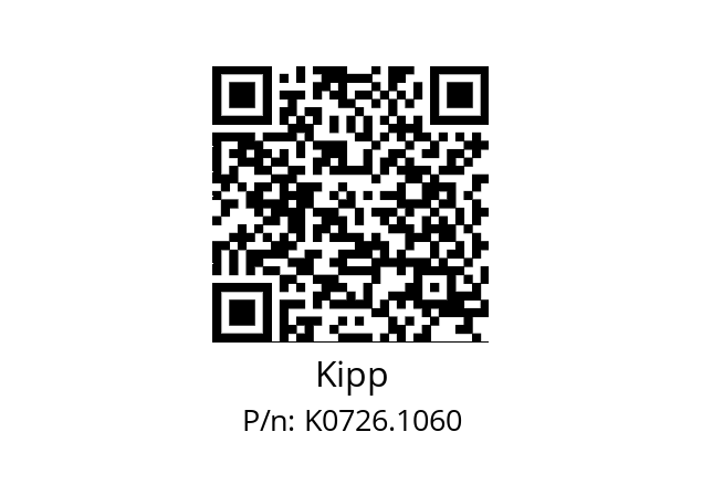   Kipp K0726.1060