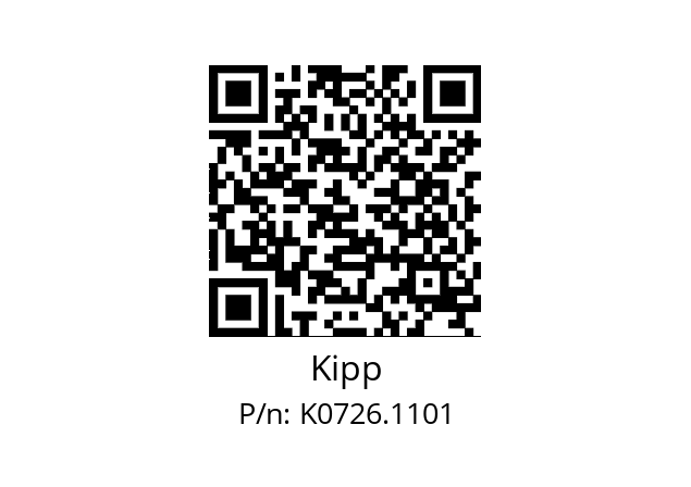   Kipp K0726.1101