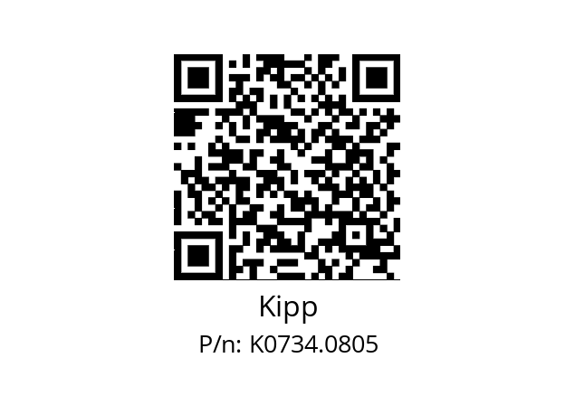   Kipp K0734.0805