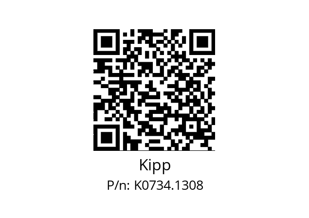   Kipp K0734.1308