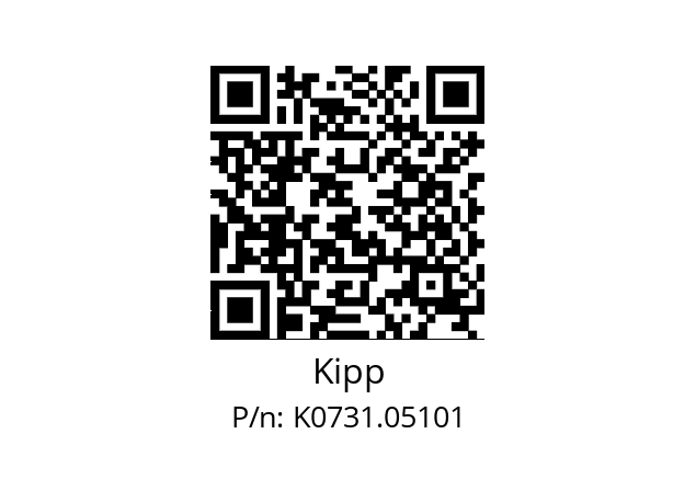   Kipp K0731.05101