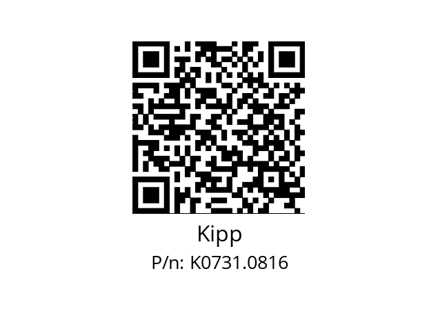   Kipp K0731.0816