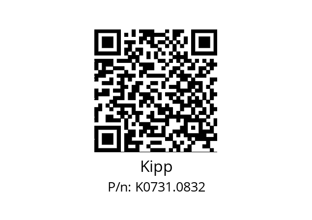   Kipp K0731.0832