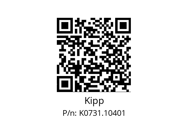   Kipp K0731.10401