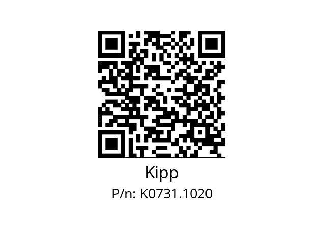   Kipp K0731.1020