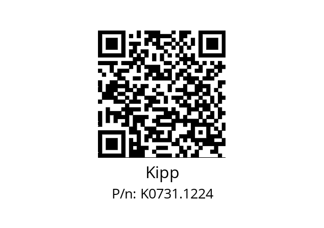   Kipp K0731.1224