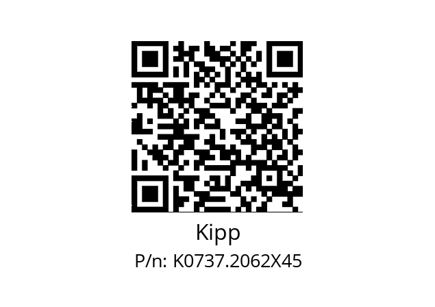   Kipp K0737.2062X45