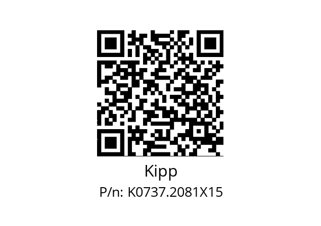   Kipp K0737.2081X15