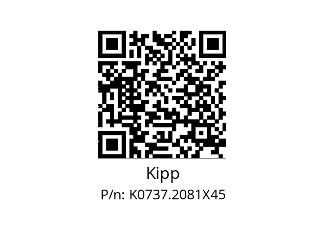   Kipp K0737.2081X45