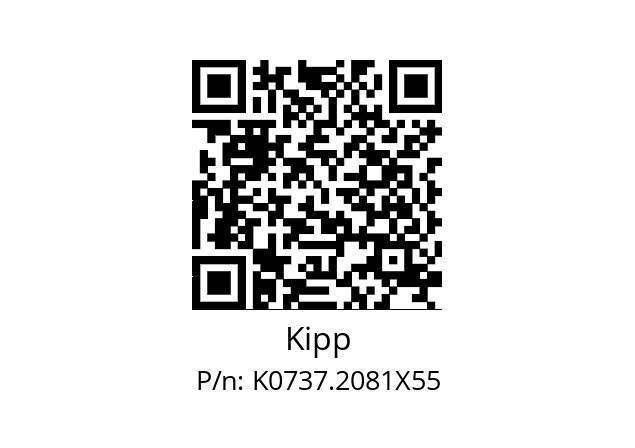   Kipp K0737.2081X55