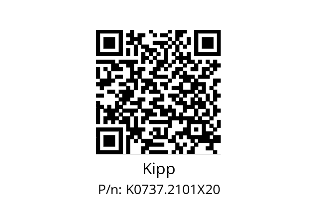   Kipp K0737.2101X20