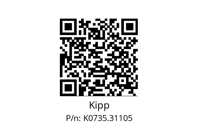   Kipp K0735.31105