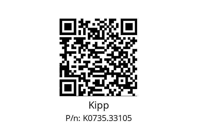   Kipp K0735.33105