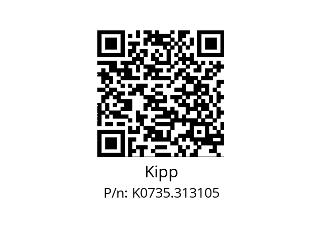   Kipp K0735.313105