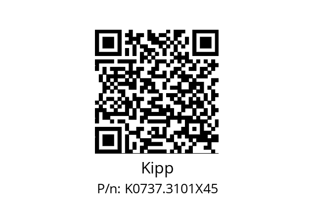   Kipp K0737.3101X45