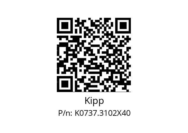   Kipp K0737.3102X40