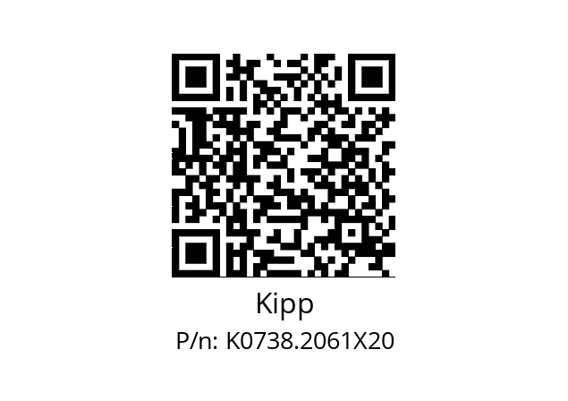   Kipp K0738.2061X20