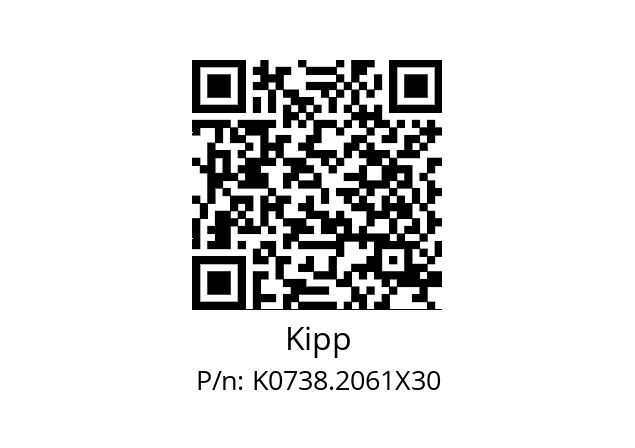   Kipp K0738.2061X30